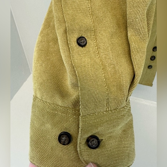 Covington men’s button down shirt size XL tan beige khaki textured - Picture 5 of 9